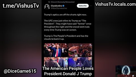 The American People Loves President Donald Trump... #VishusTv 📺