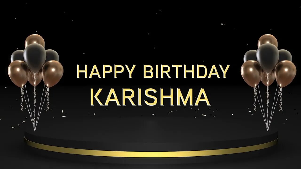 Wish you a very Happy Birthday Karishma