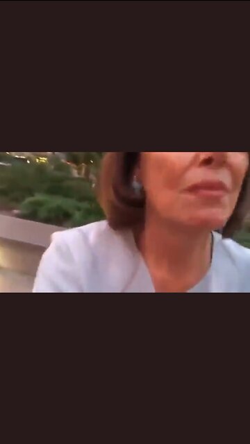 Man tells Nancy Pelosi Prison time's coming soon