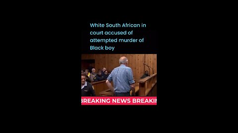 White South African in court accused of attempted murder of Black boy