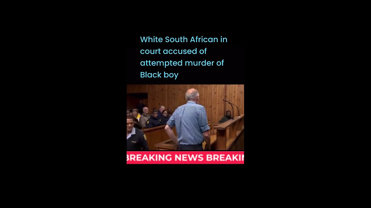 White South African in court accused of attempted murder of Black boy