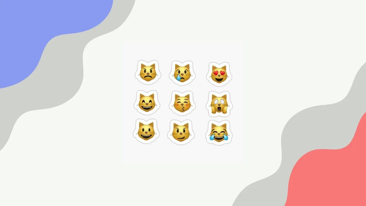 😻​​Emojis de Cat#animação#