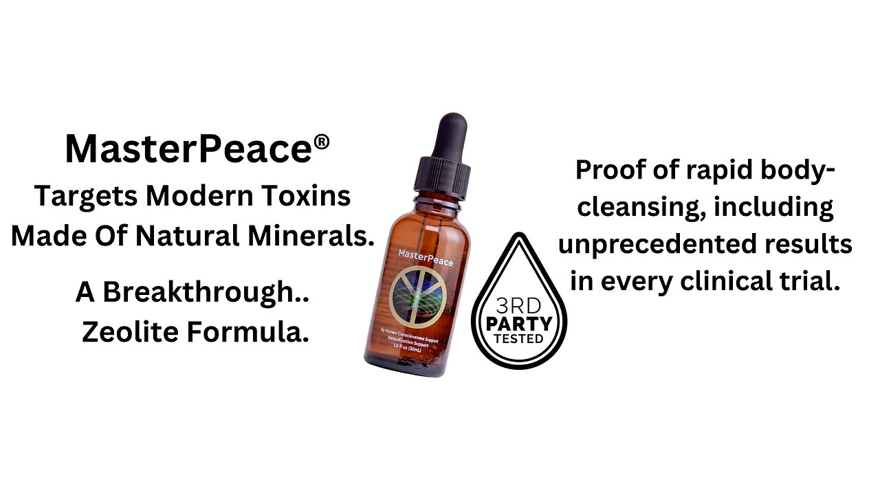 MasterPeace Zeolite & Marine Plasma Detox