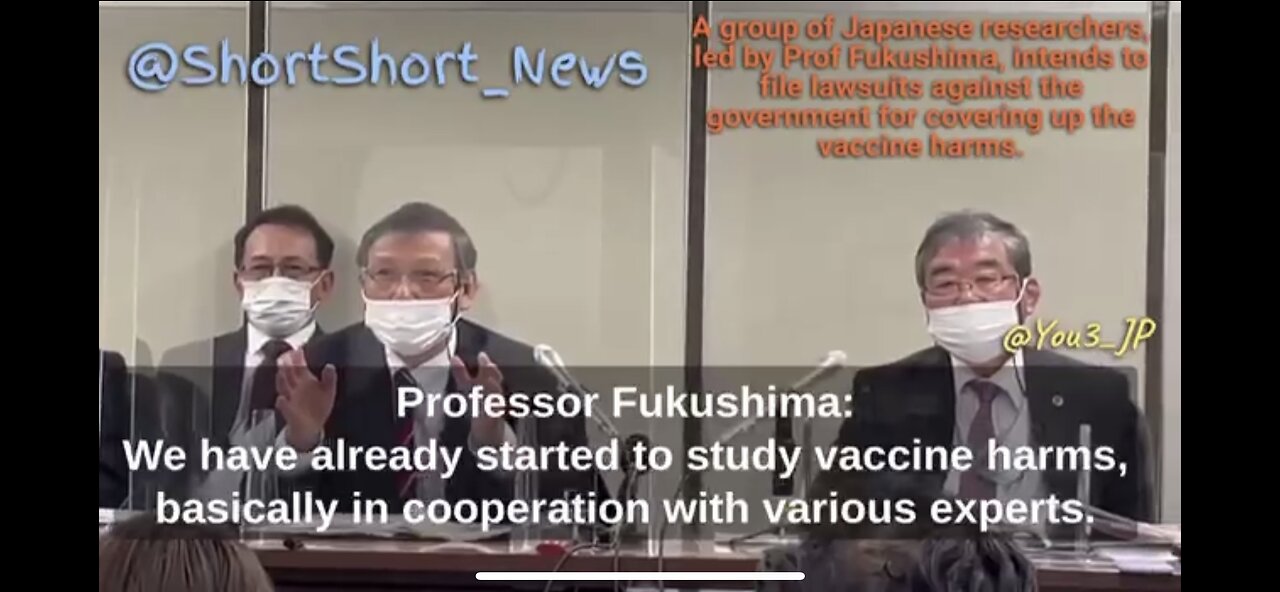 JAPAN TO FILE LAWSUITS VS. VAXX COMPANIES !