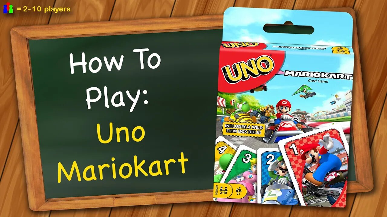 How to play Uno Mariokart