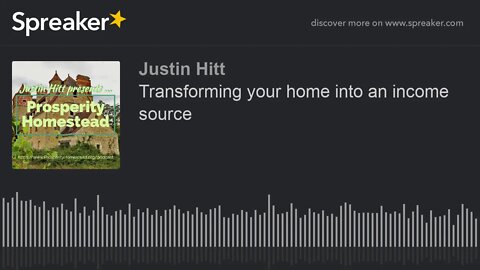 Transforming your home into an income source