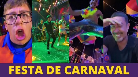 CARLINHOS MAIA Realiza a FESTA DE CARNAVAL Para o ENCERRAMENTO DO SEU REALITY Que Foi um SUCESSO