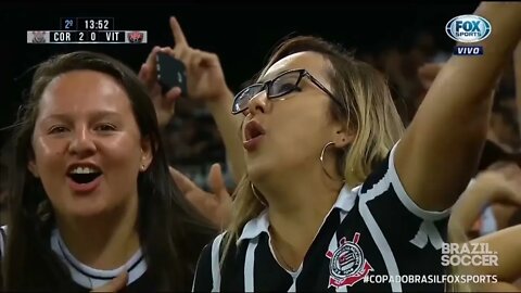 INCRÍVEIS Melhores Momentos do Jogo Corinthians 3 x 1 Vitória Copa do Brasil 10 05 2018