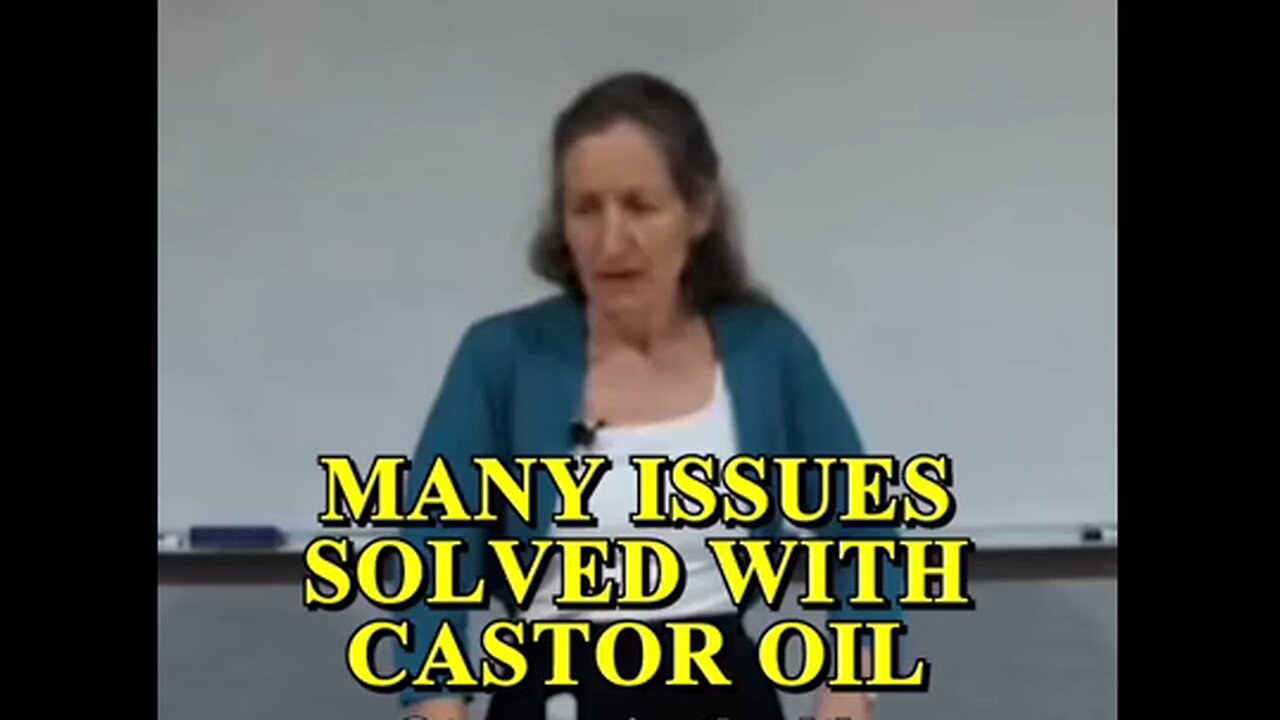 The Old Ways Worked - Many Health Issues Can Be Solved WIth Castor Oil