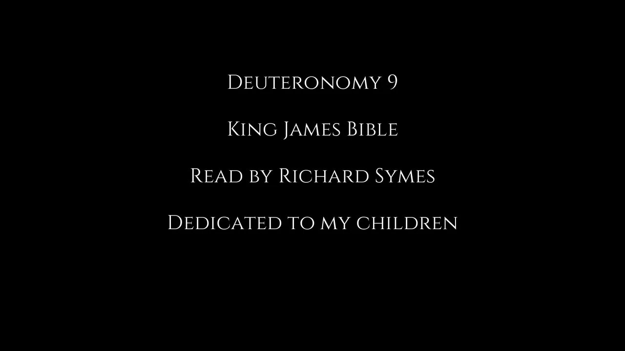 Deuteronomy 9