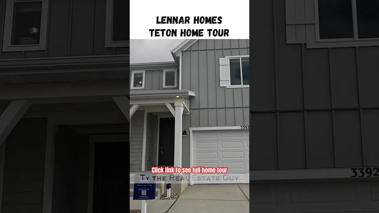 One Minute TETON MODEL HOME TOUR - Lennar Homes #hometour