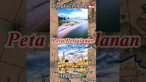 Dari Pangkal Pinang 🇮🇩 Ke Madinah 🇸🇦 #shorts #bangka #belitung #arab #saudiarabia #saudi