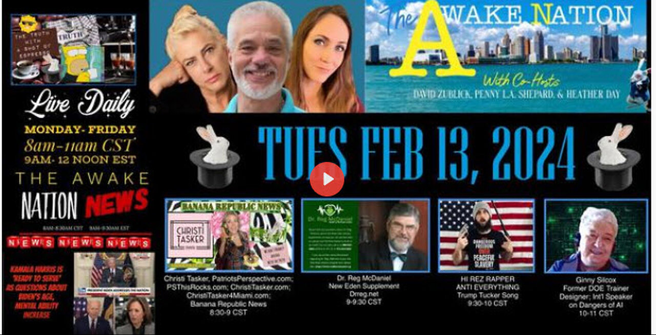 The Awake Nation 02.13.2024 U.S. Hospitals Harvesting Organs From Living Patients!