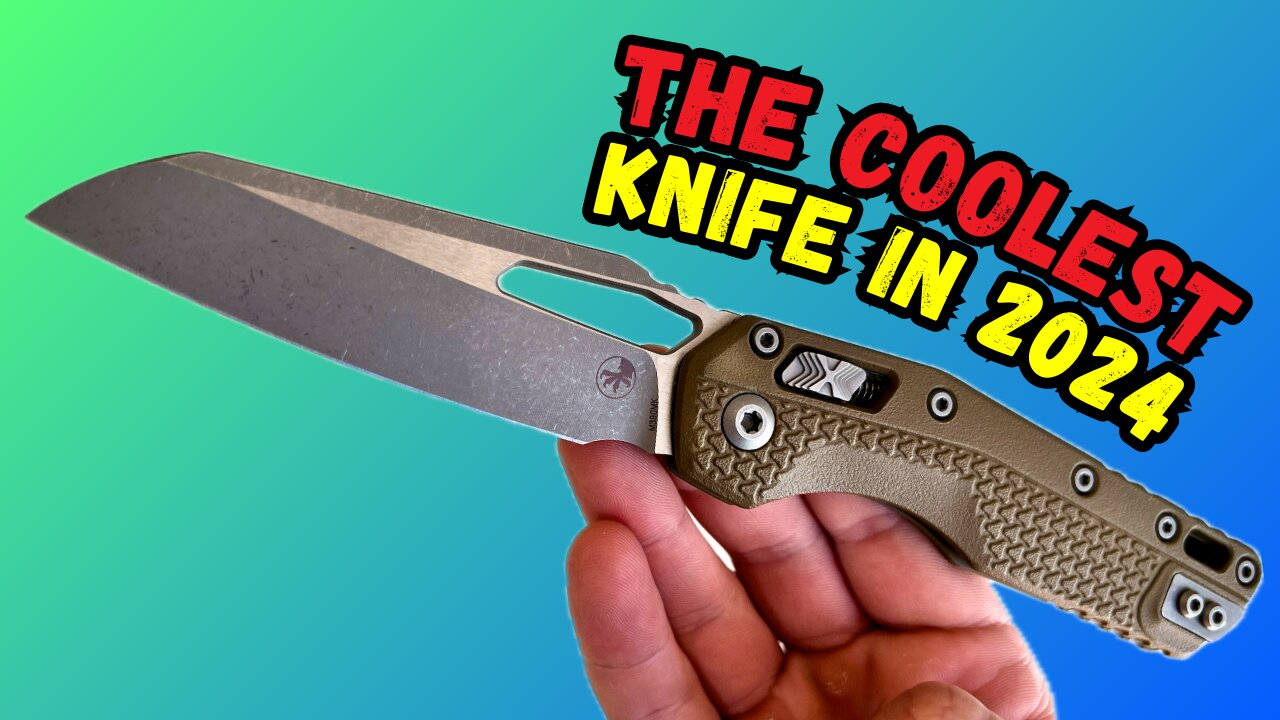 Microtech MSI Dark Earth FRN Scales, M390MK Blade Steel & RAM-LOK (Microtech Standard Issue)