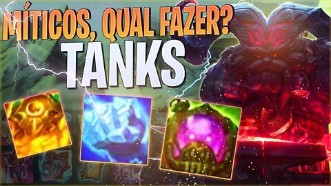 EXPLICANDO OS NOVOS ITENS DO LOL *TANKS* S11 - Pré Temporada