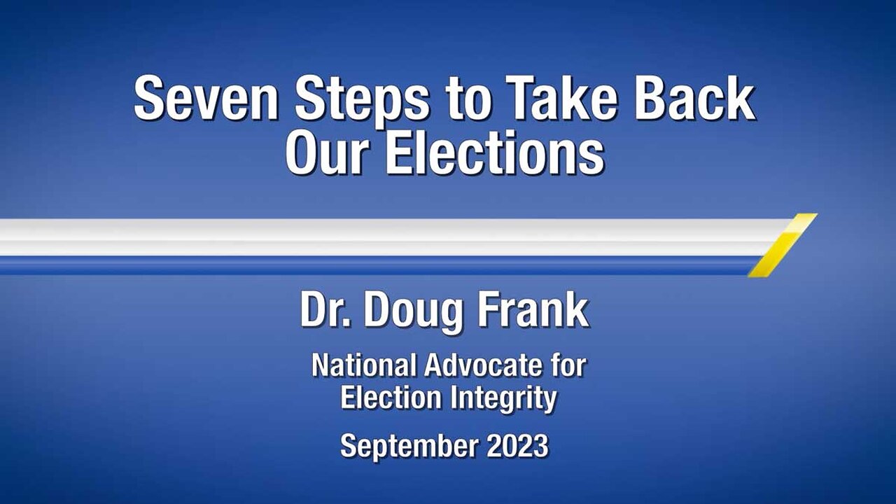 Seven Steps to Take Back Our Elections