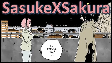 Stay with me or take me with you ... - Sakura and Sasuke [SasuSaku] Doujinshi [English]