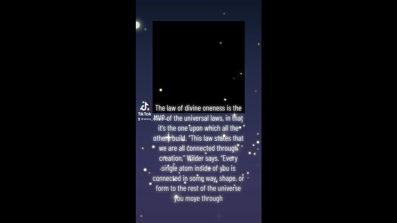 Universe Law of #ONE. #Atomically we are all connected as ONE regardless of race, gender, or species