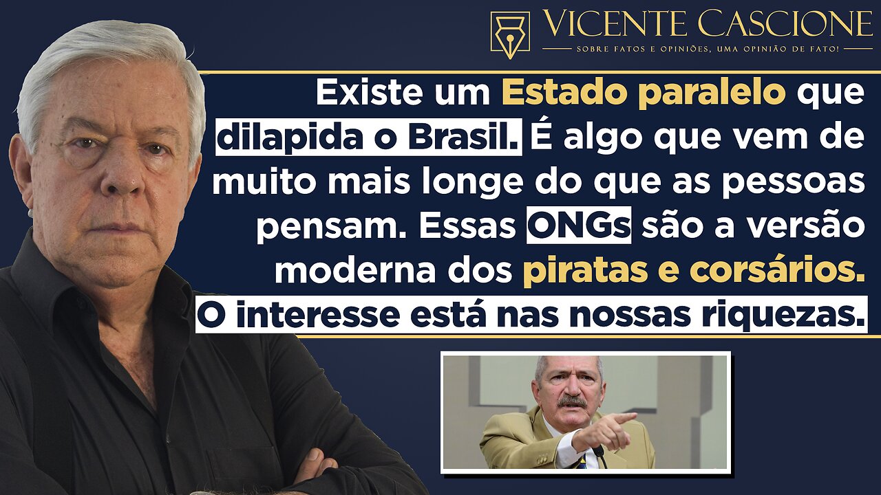 VEJA O VÍDEO: EX-MINISTRO DO GOVERNO PETISTA FALA A VERDADE SOBRE FARSA DAS ONGS.