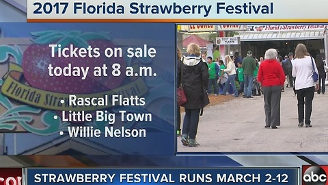 Florida Strawberry Festival tickets go on sale Thursday