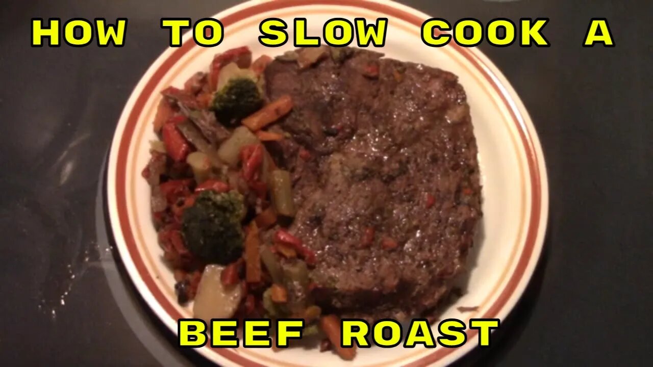 What's cooking with the Bear? Crock pot roast #beefroast #crockpotmeal