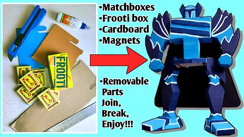 How to make a MATCHBOX Robot Knight