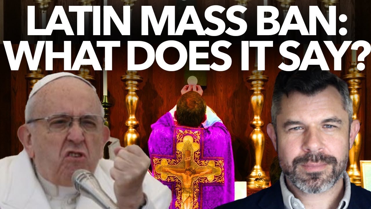 🔥 BREAKING: Pope Francis Latin Mass Ban Leaked! 🚫