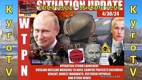 Situation Update - April 30, 2024 (edited version) (Swedish subtitles)
