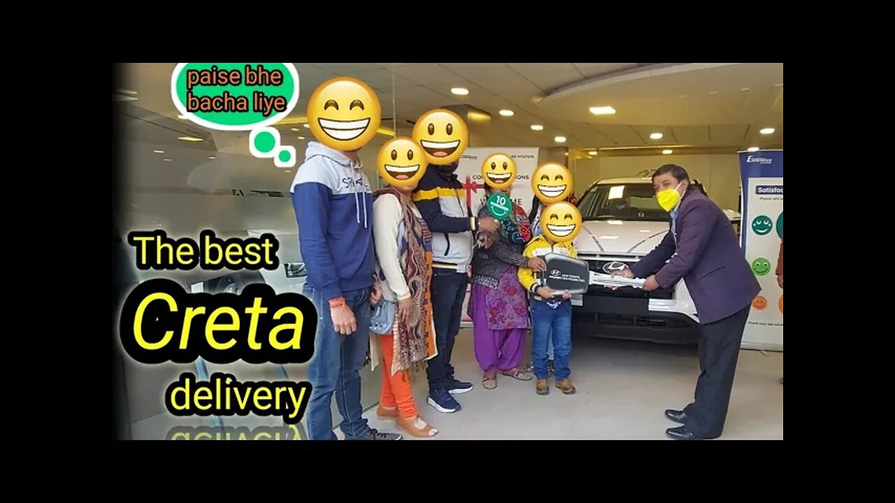 Delivery of most selling SUV || Money saving Technic🔥🔥|| INDIAN CRETA