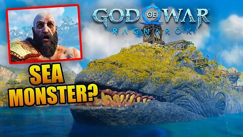 The Sad Story Of The Sea Monster In God Of War Ragnarok...