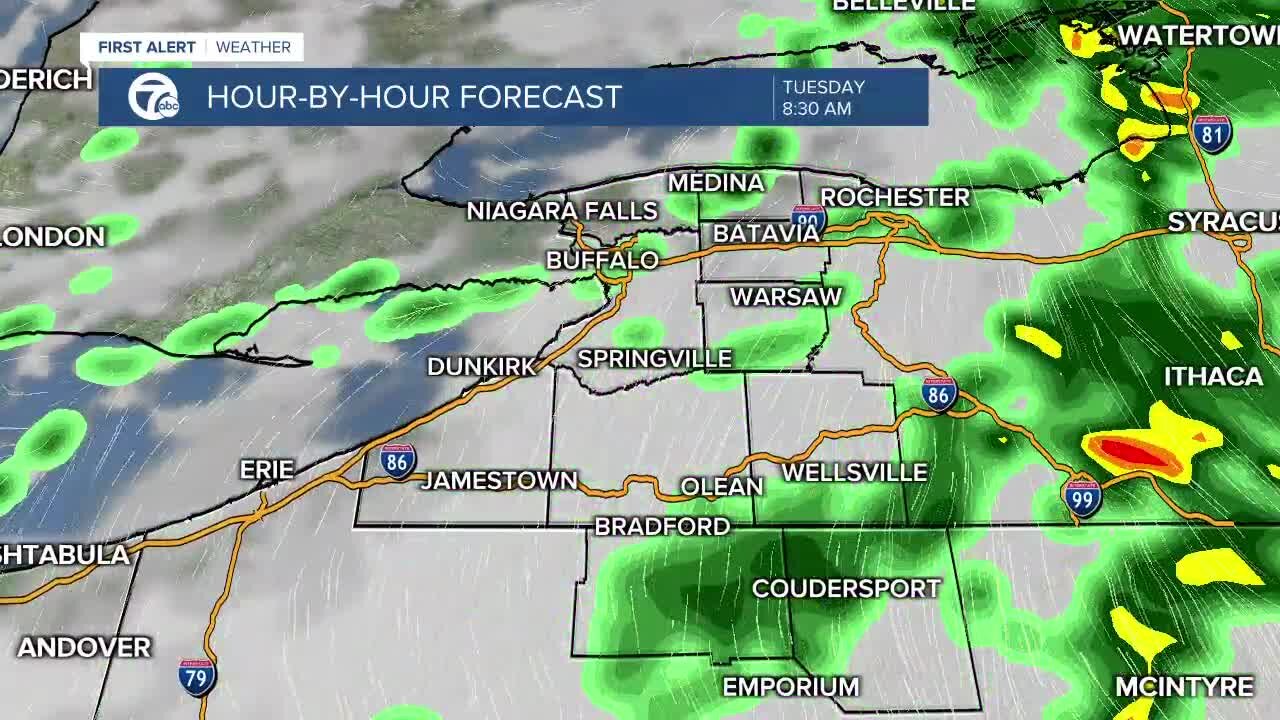 7 First Alert Forecast 6 a.m. Update, Monday, August 16