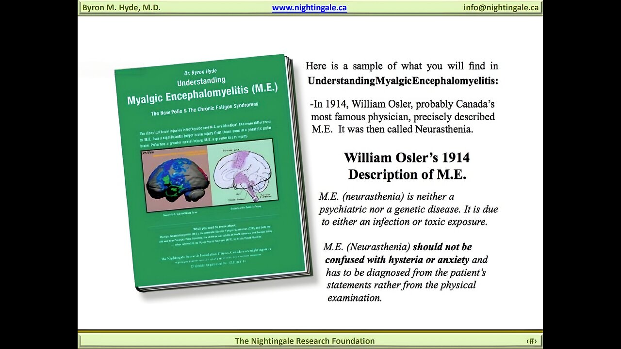 William Osler's 1914 Textbook and "Neurasthenia" - Byron Hyde, MD