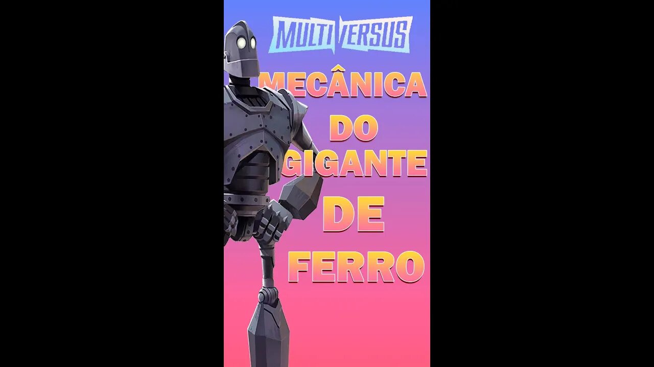 MECÂNICA DO GIGANTE DE FERRO!! - MULTIVERSUS #shorts