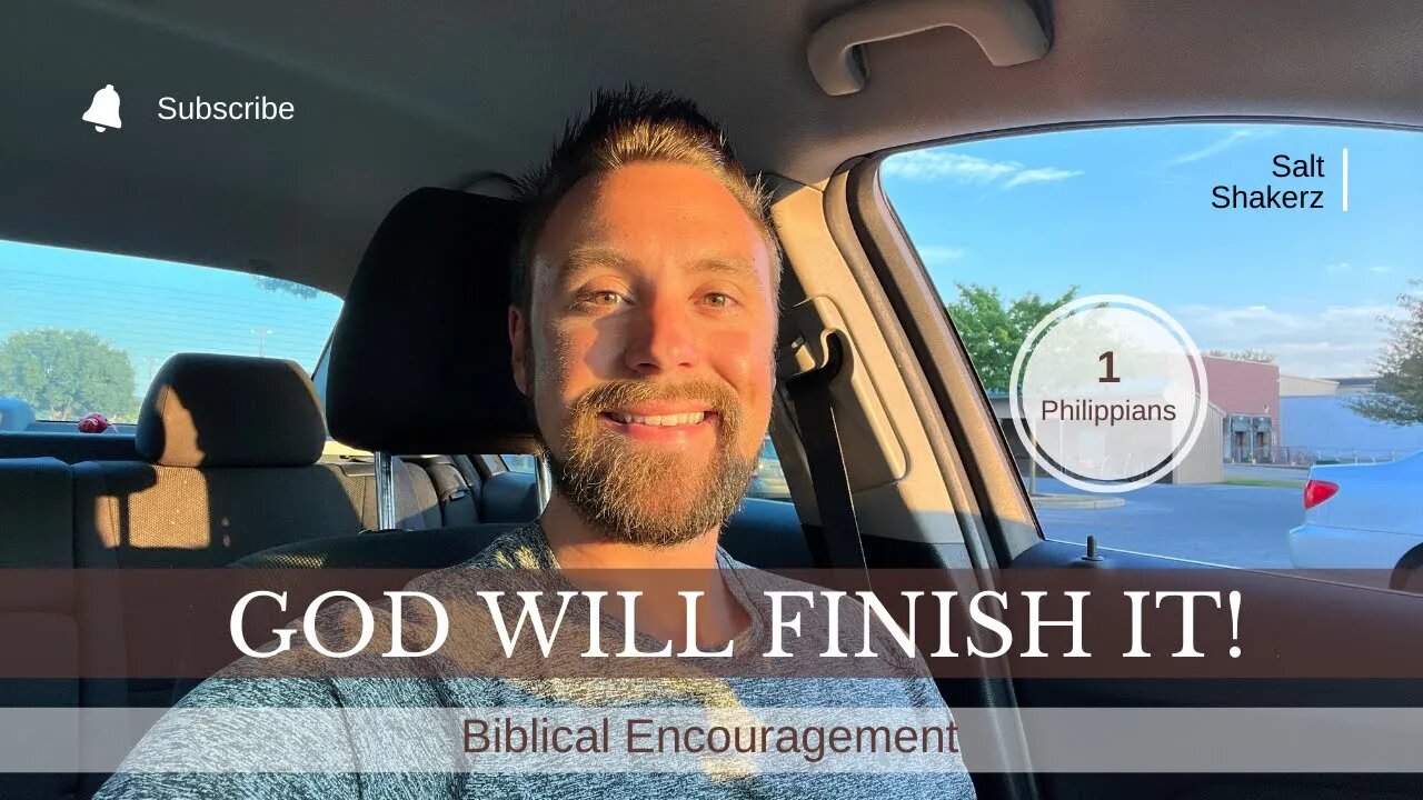 GOD WILL FINISH IT!