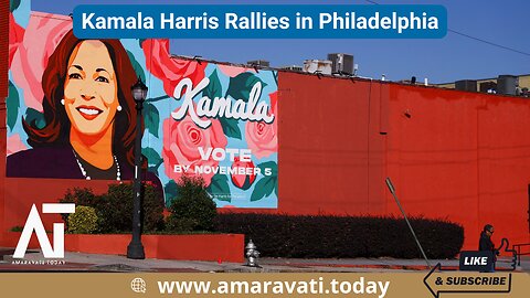 Kamala Harris Rallies in Philadelphia | Amaravati Today News