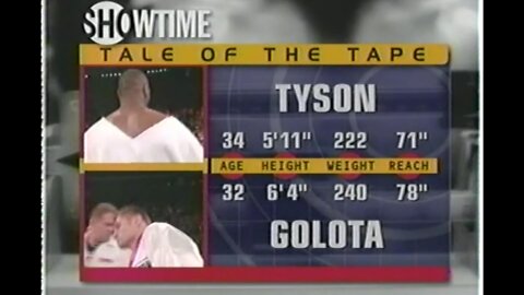 2000-10-20 Mike Tyson vs Andrew Golota