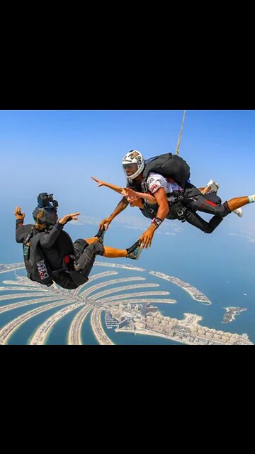 Skydiving Stunning View