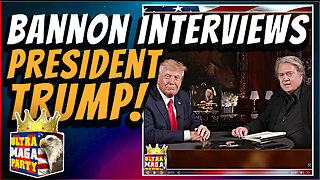 Steve Bannon interviews President Trump