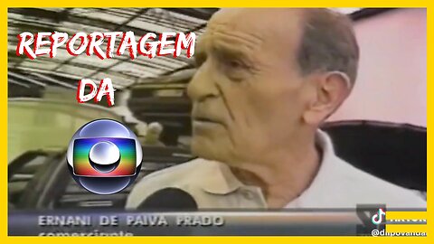 Reportagem da Globo sobre a Pixacão em São Paulo nos anos 90
