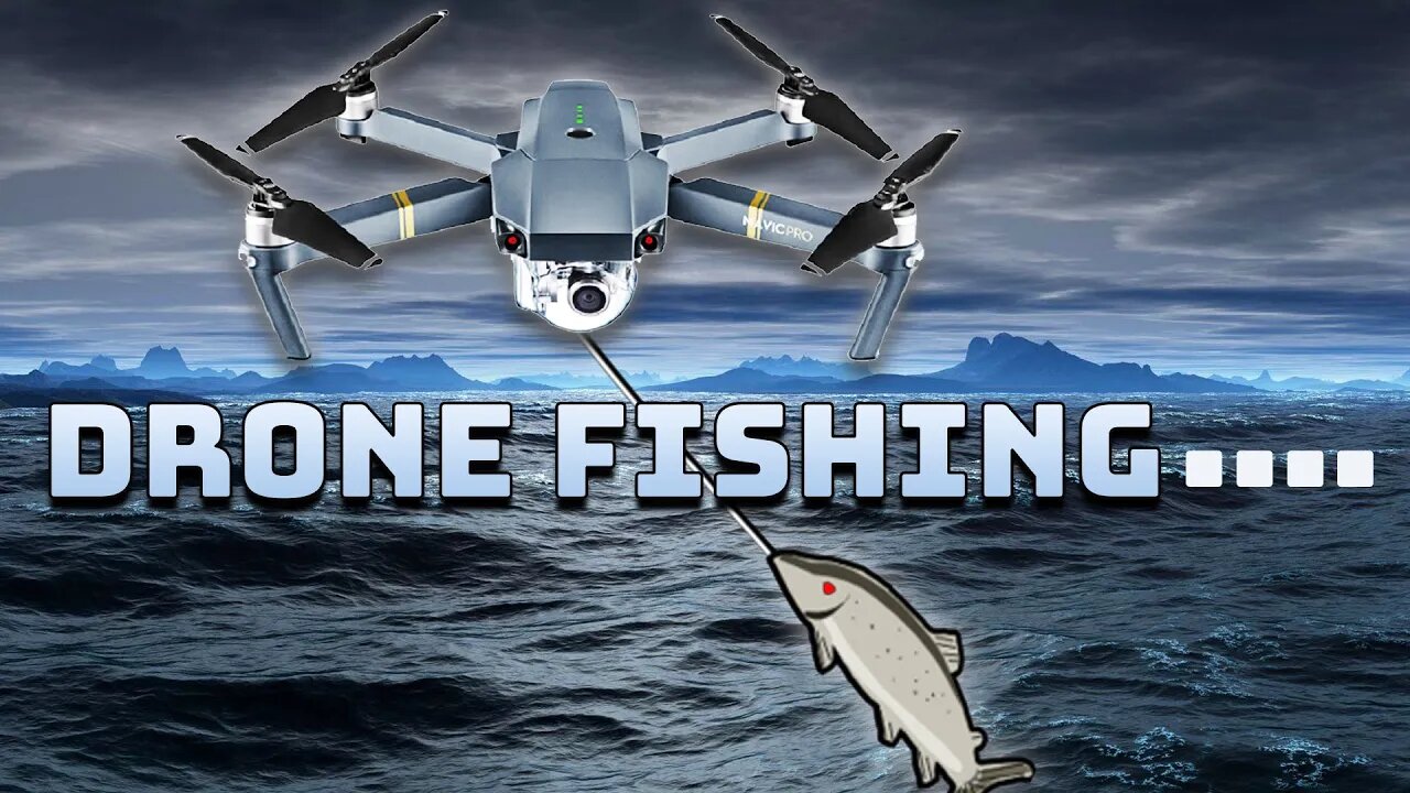 🔴 Drone fishing with special guest Overland and Sea Fishing