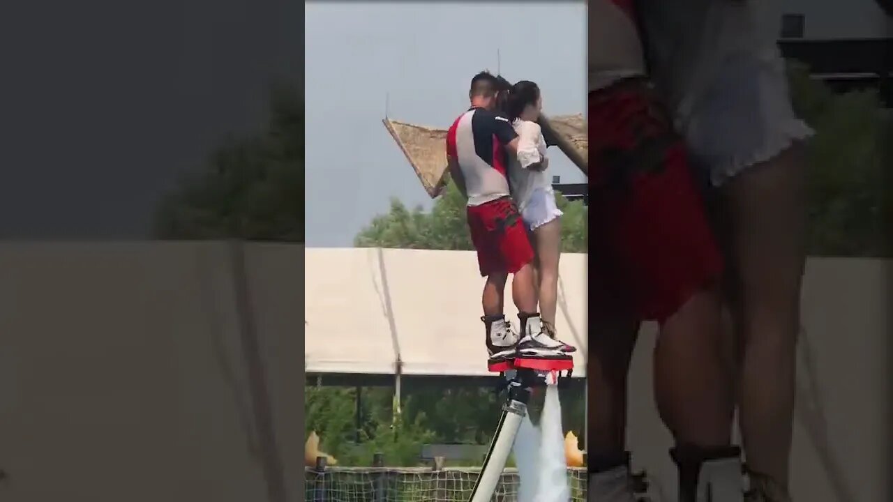 Flyboard - Coolest Water Biking Girl #trending #bikini #beauty #surfing #sexy #big #biking