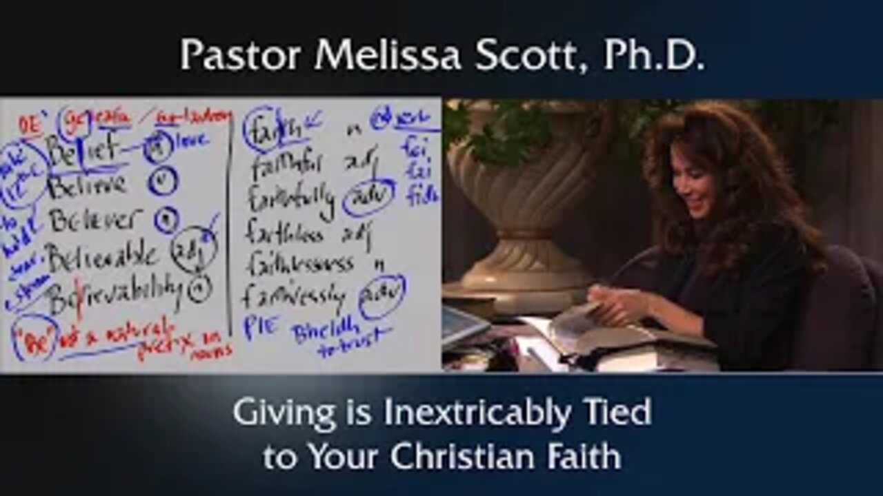 Giving is Inextricably Tied to Your Christian Faith