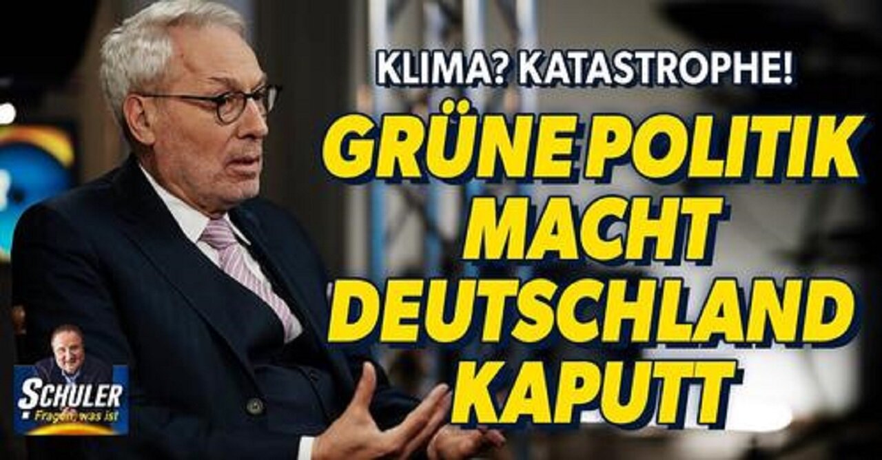 „Wir kriegen ein riesiges Stromproblem“ - Vahrenholt über katastrophale Klima-Politik