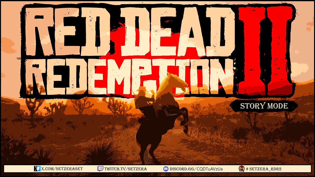 [18+] Live Stream Replay - Red Dead Redemption 2 - Story Mode Playthrough - Part 3