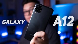 Galaxy A12 - O Baratinho e seus Pontos Positivos e Negativos!