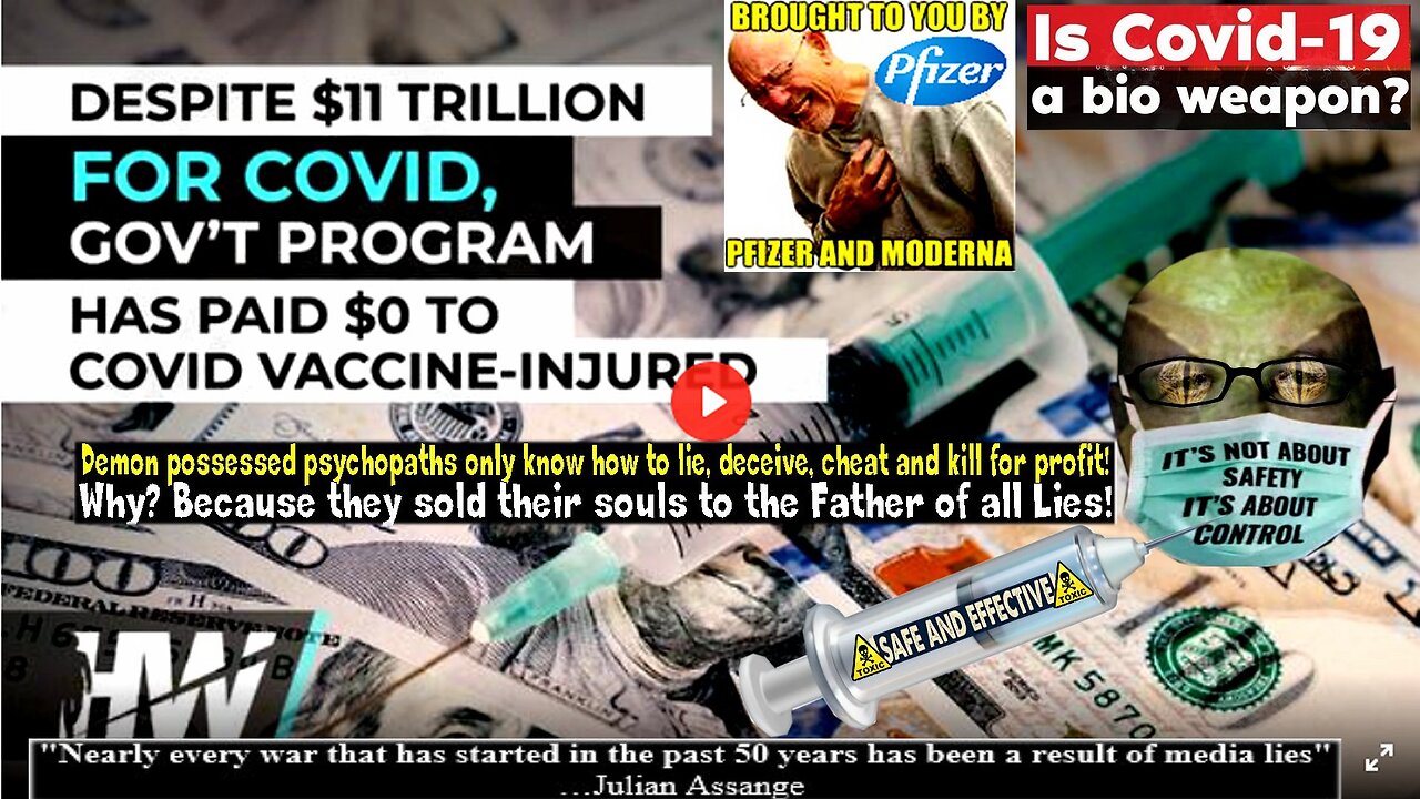 DESPITE $11 TRILLION FOR COVID, GOV’T PROGRAM HAS PAID $0 TO COVID VACCINE-INJURED