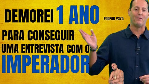 PEG CORTES: "VOCÊS TEM IDEIA DE COMO É DIFÍCIL CHAMAR O ADRIANO IMPERADOR PARA UMA ENTREVISTA? "