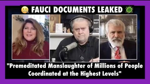 Fauci Files Released! Dr. Robert Malone & Dr. Naomi Wolf Expose The Evil