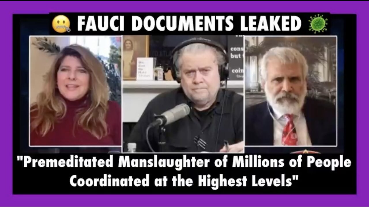 Fauci Files Released! Dr. Robert Malone & Dr. Naomi Wolf Expose The Evil