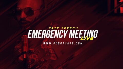 THE MATRIX ATTACKS | [August 26, 2022] #andrewtate #emergencymeeting